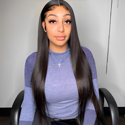 Brazilian Straight HD Lace Wig - Fast Shipping 2 days - 6 days