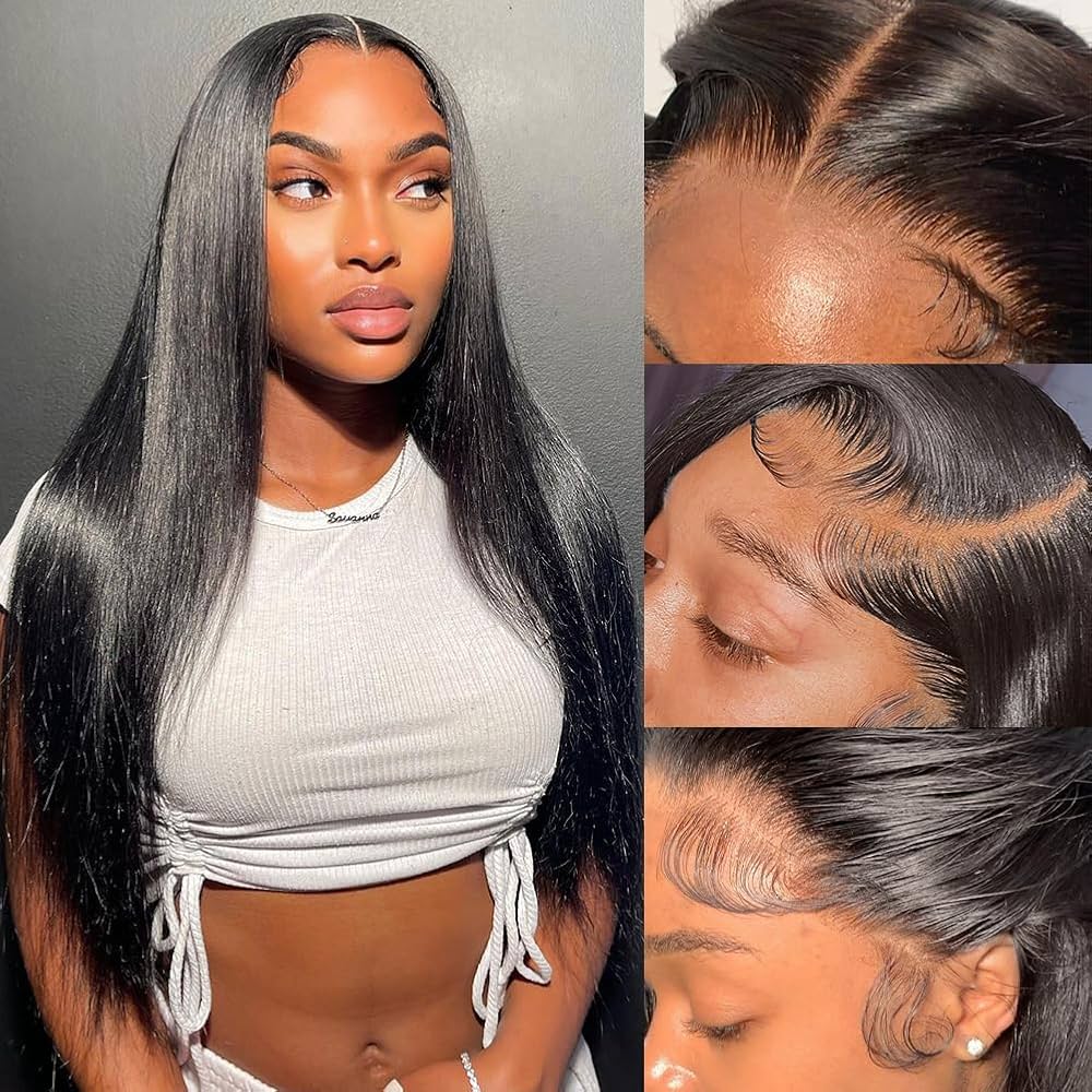 Brazilian Straight HD Lace Wig - Fast Shipping 2 days - 6 days